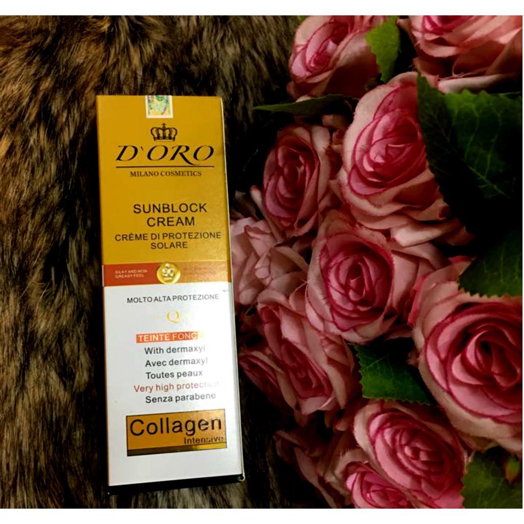 Combo 10 kem chống nắng Doro Collagen Q10 SPF 50/PA+++ 50ml nhập khẩu chính hãng NPP Bizshop