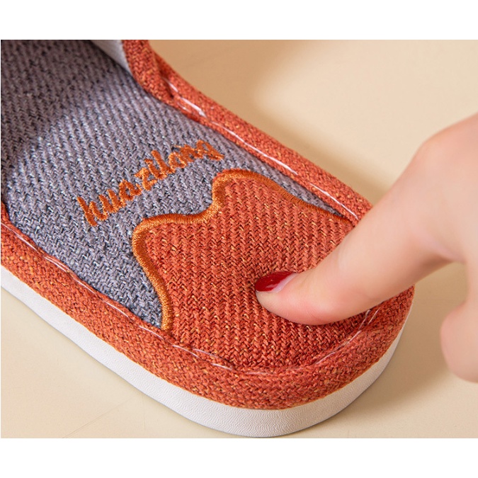 Dép Đi Trong Nhà / Khách Sạn Đế Gấu Chống Trơn Cao Cấp Dành Cho Nam Nữ - D65