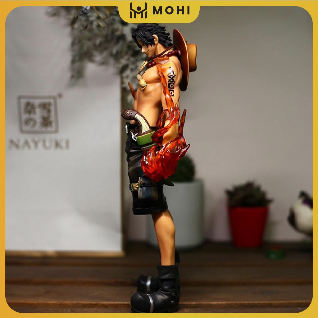 Mô Hình One Piece Ace, Ace Chibi, Ace Hỏa Quyền, Ace 15cm Figure Tượng Portgas D. Ace F.zero