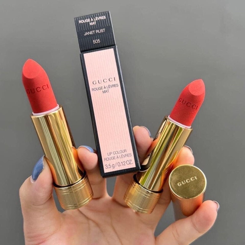 Trả order son gucci dòng matte màu 505