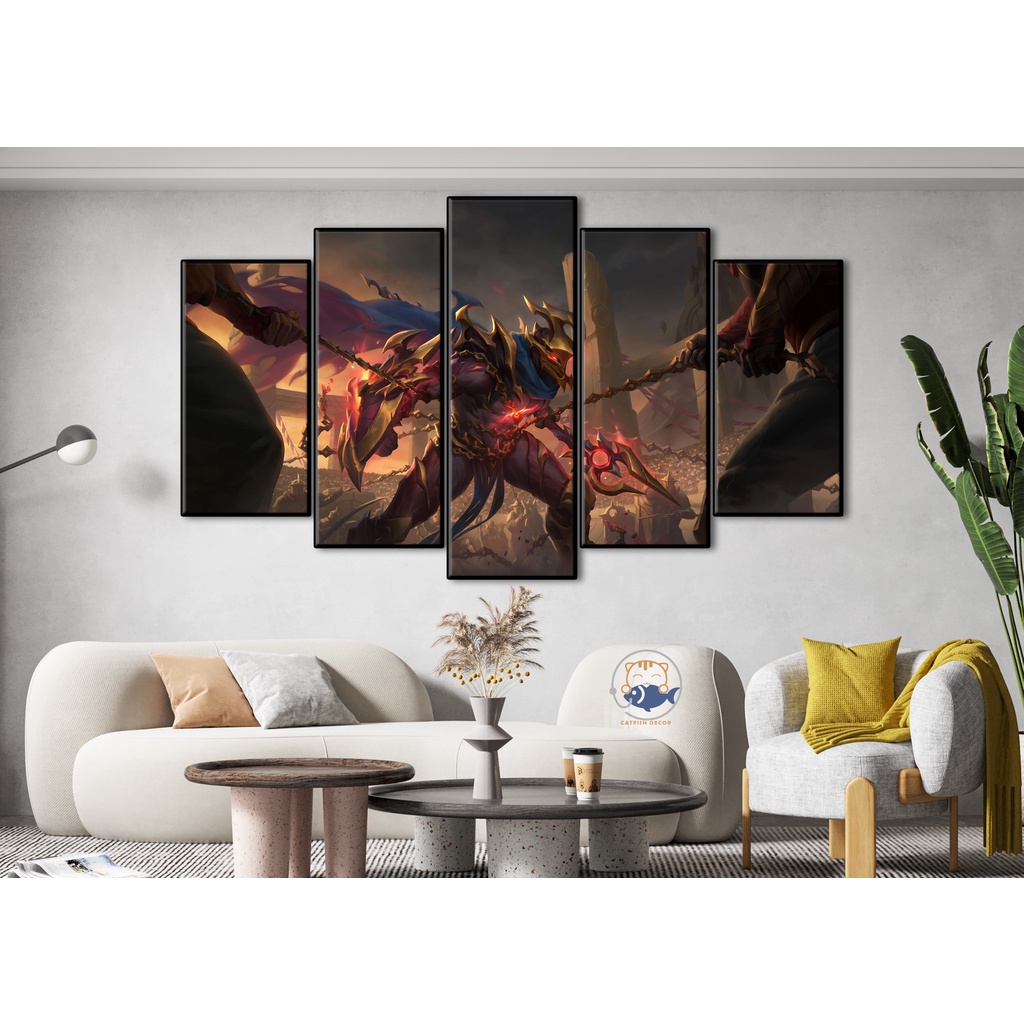 Tranh Dán Tường Decor Góc Gaming LOL Spirit Blossom - Liên Minh Huyền Thoại
