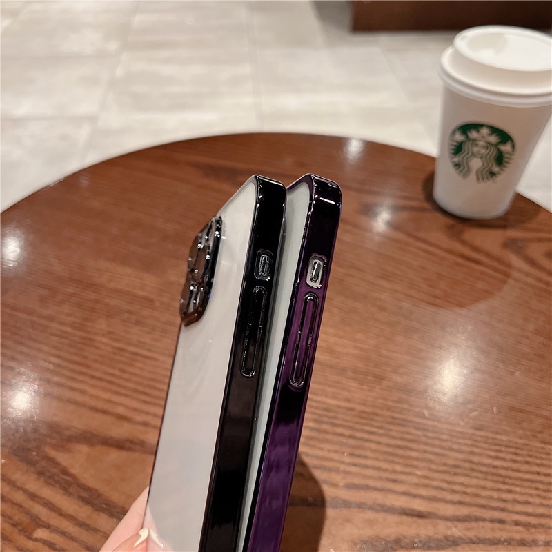 Ốp Điện Thoại Cứng Sáng Và Sáng Bóng Chống Bụi Cho iphone14 13 12promax