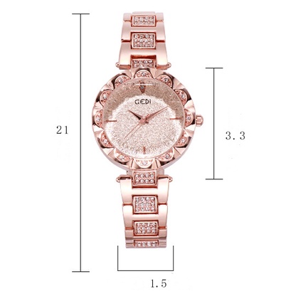 Đồng hồ thời trang Gedi 81011 cao cấp cho nữ
