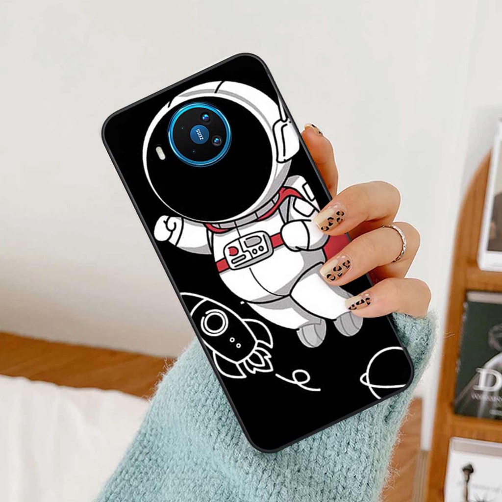 Ốp điện thoại Nokia 8.3 phi hành gia nasa, space cute vỏ ốp giá rẻ đẹp