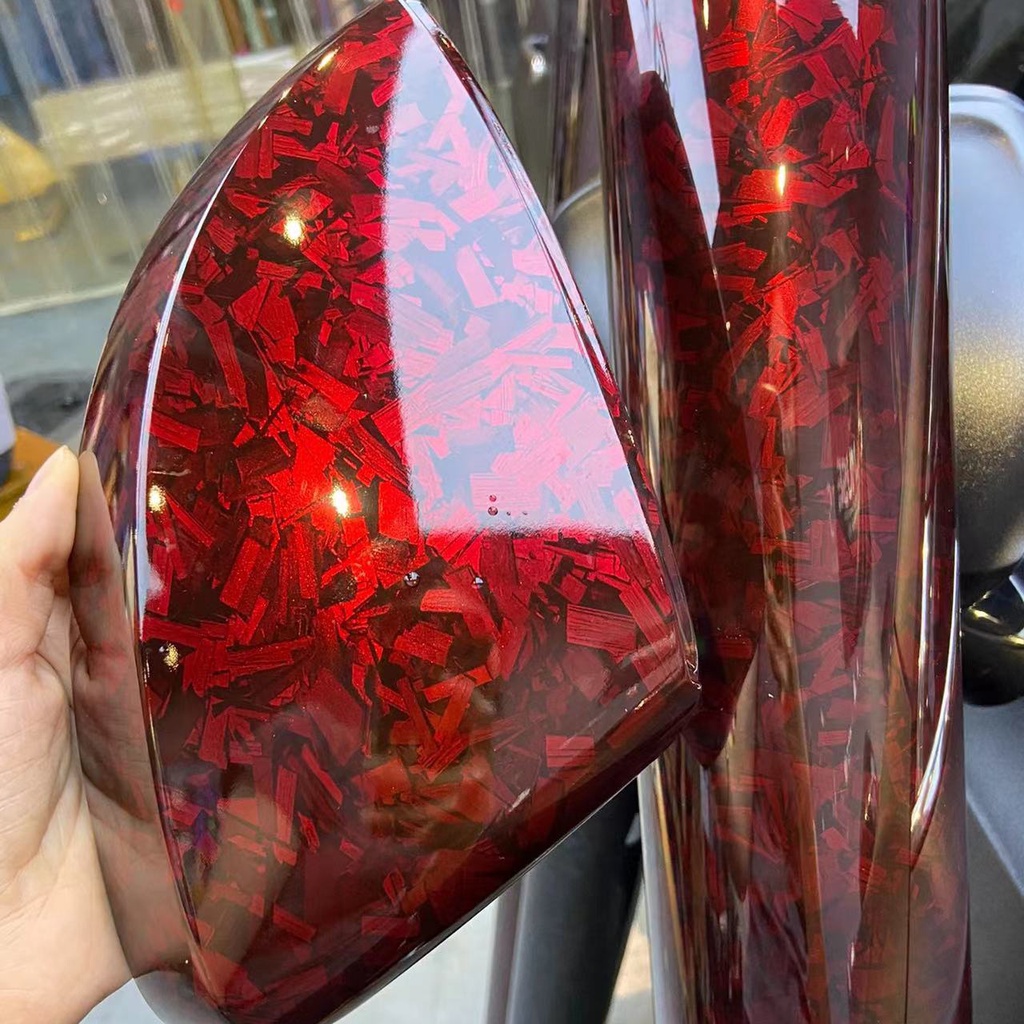 1 Cuộn Phim Dán PET & Edition Bằng Sợi Carbon Tổng Hợp  Cho Xe Hơi / Xe Máy / Xe Đạp DLY Phản Quang