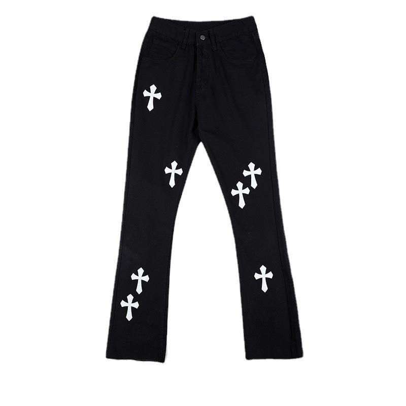 Quần jean Nam Chrome heart Quần Thập Giá