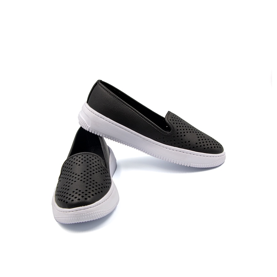 Giày Sneaker Nữ Tomoyo Da Microfiber "SIÊU CÁ TÍNH" TMW20901