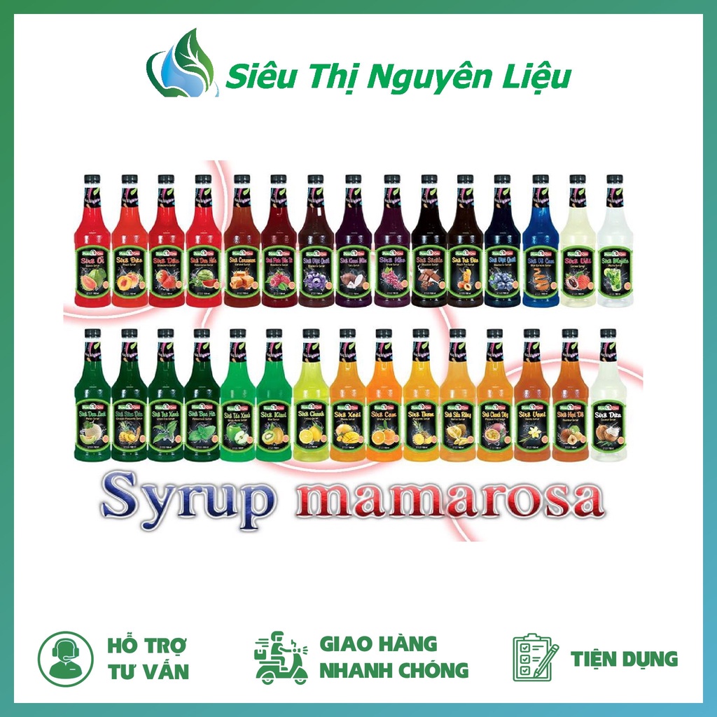 Syrup Golden Farm 700ml( Chọn hương)