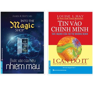 Sách combo bước vào cửa hiệu nhiệm màu + tin vào chính mình - first news - bản quyền