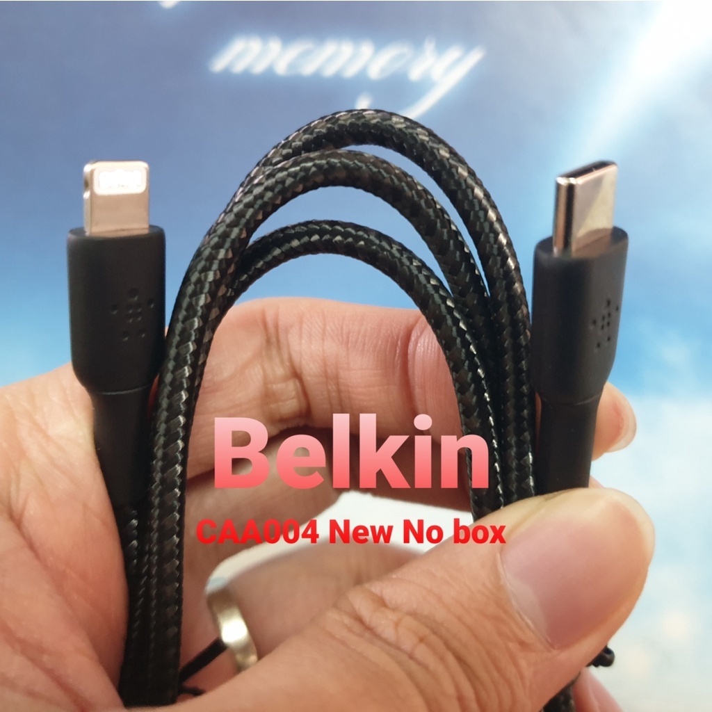 Dây cáp sạc nhanh USB Type C to ra L Belkin CAA004 30w Tuấn Hà Store