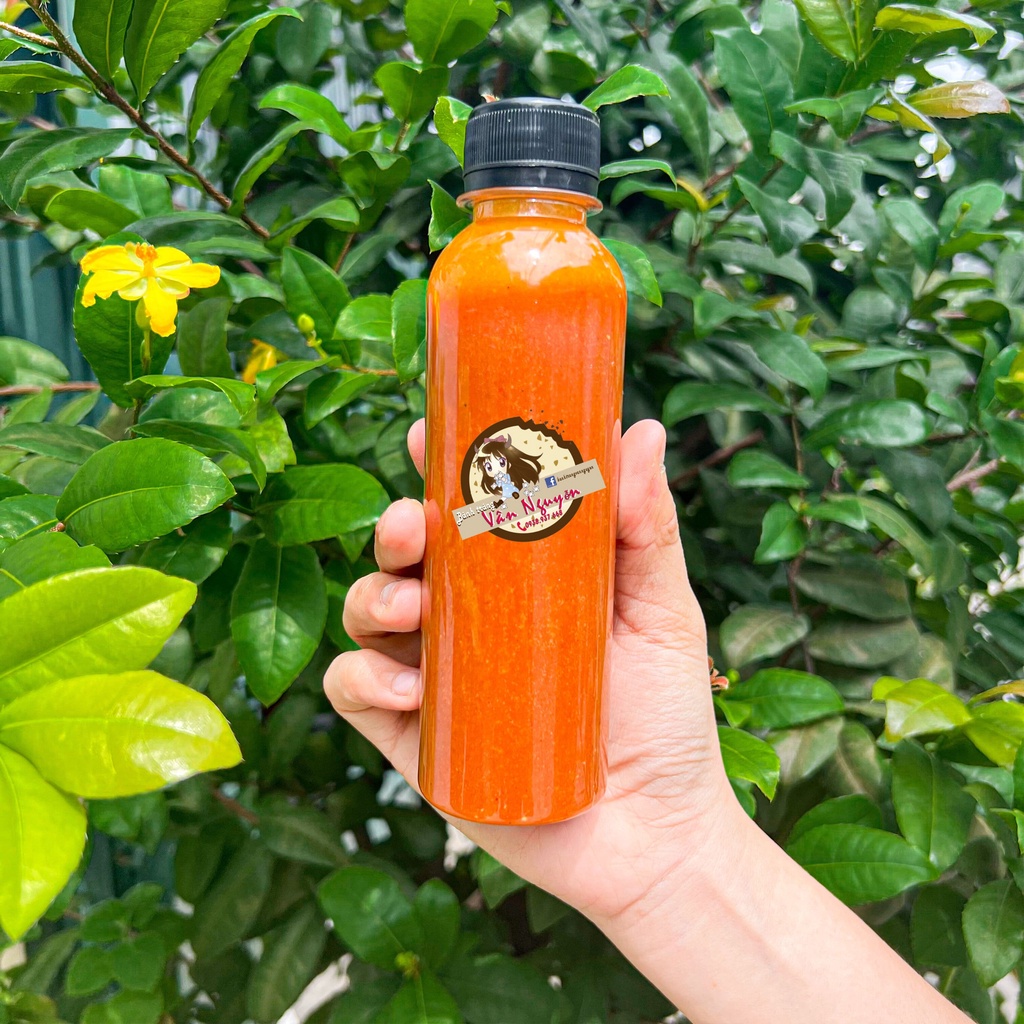 Nước sốt ăn kèm bánh tráng chai 260ml. Bánh tráng Vân Nguyễn