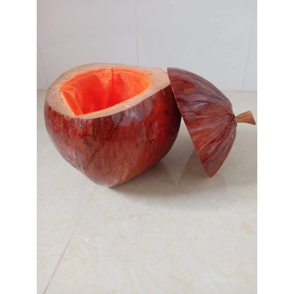 Vỏ đựng ấm trà trái dừa ( loại trơn ) | BigBuy360 - bigbuy360.vn