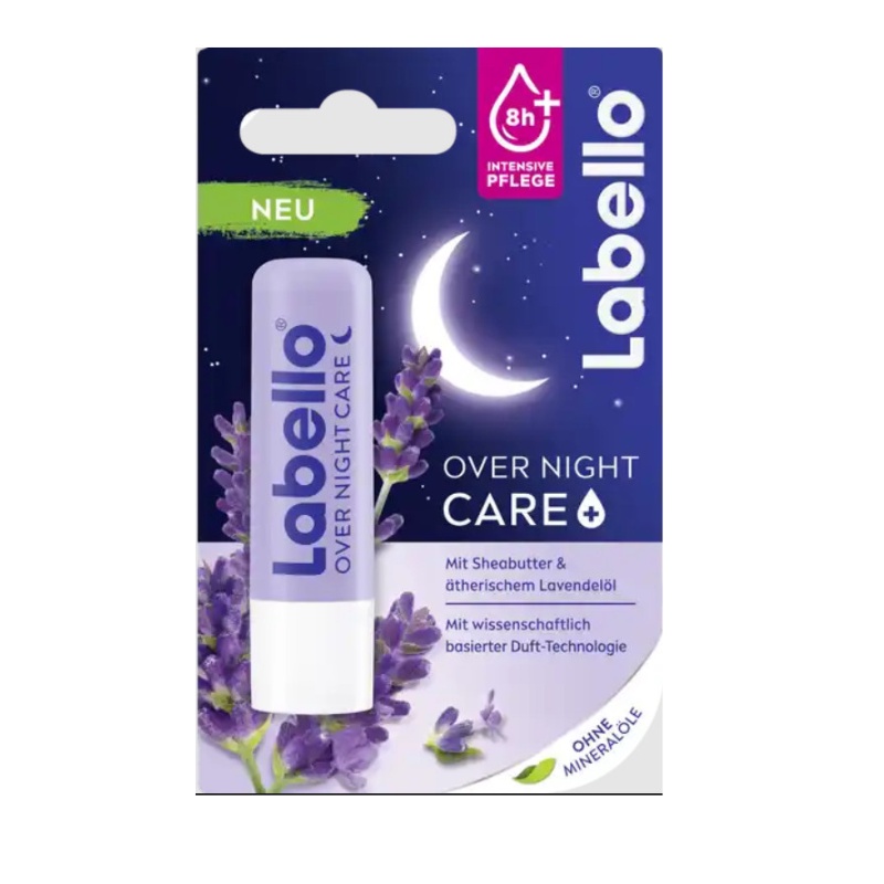 Son dưỡng môi Labello Đức, giúp giữ ẩm làm mềm mịn môi màu đỏ và hồng-Nội Địa Đức