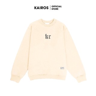Áo sweater nỉ bông Kairos KR Basic form rộng dài tay