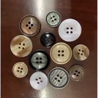 10 Khuy Măng tô- áo vets- áo gile- quần - tay áo vets- tay áo măng tô