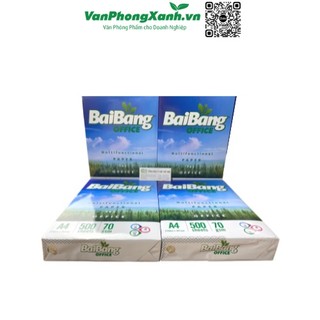 Giấy in A4/A5 bãi bằng office ĐL70 (Ream)