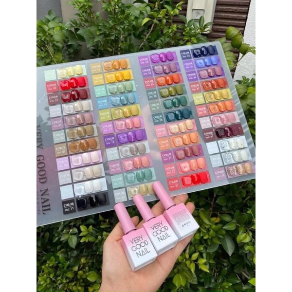 Set sơn gel 44 màu Very Good Nail chính hãng 15ml