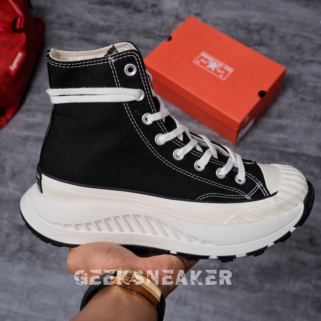 Giày Sneaker cổ cao Converse Chuck 70 At - Cx Future Comfort - Black White