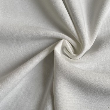 Vải Khúc Tuyết Mưa Màu Trắng Lỗi Dơ Nhẹ Khổ 1m5 - Dày Dặn, Co Giãn - May Vest, Đầm, Chân Váy, Đồ Thiết Kế