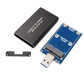 Đầu Chuyển Đổi MSATA Sang USB 3.0 MSATA SSD M2 SSD HDD Box