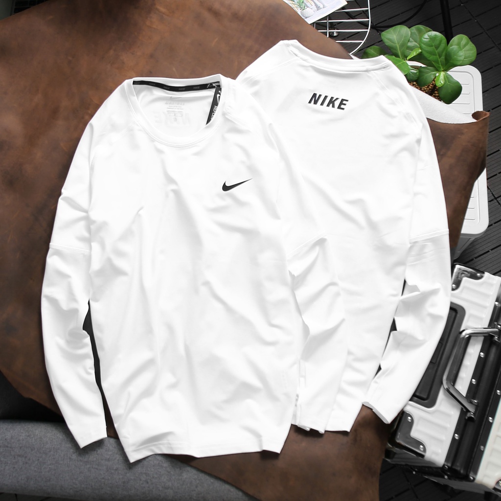 Áo thun thể thao nam tay dài,áo thun thể thao chất liệu poly siêu mát cho các gymmer N011