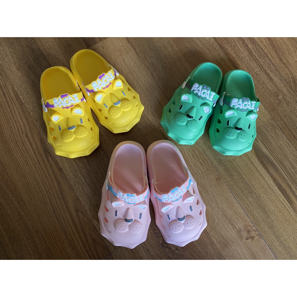 Dép sục Facat cute xuất dư siêu nhẹ cho bé - Đọc kỹ mô tả ạ