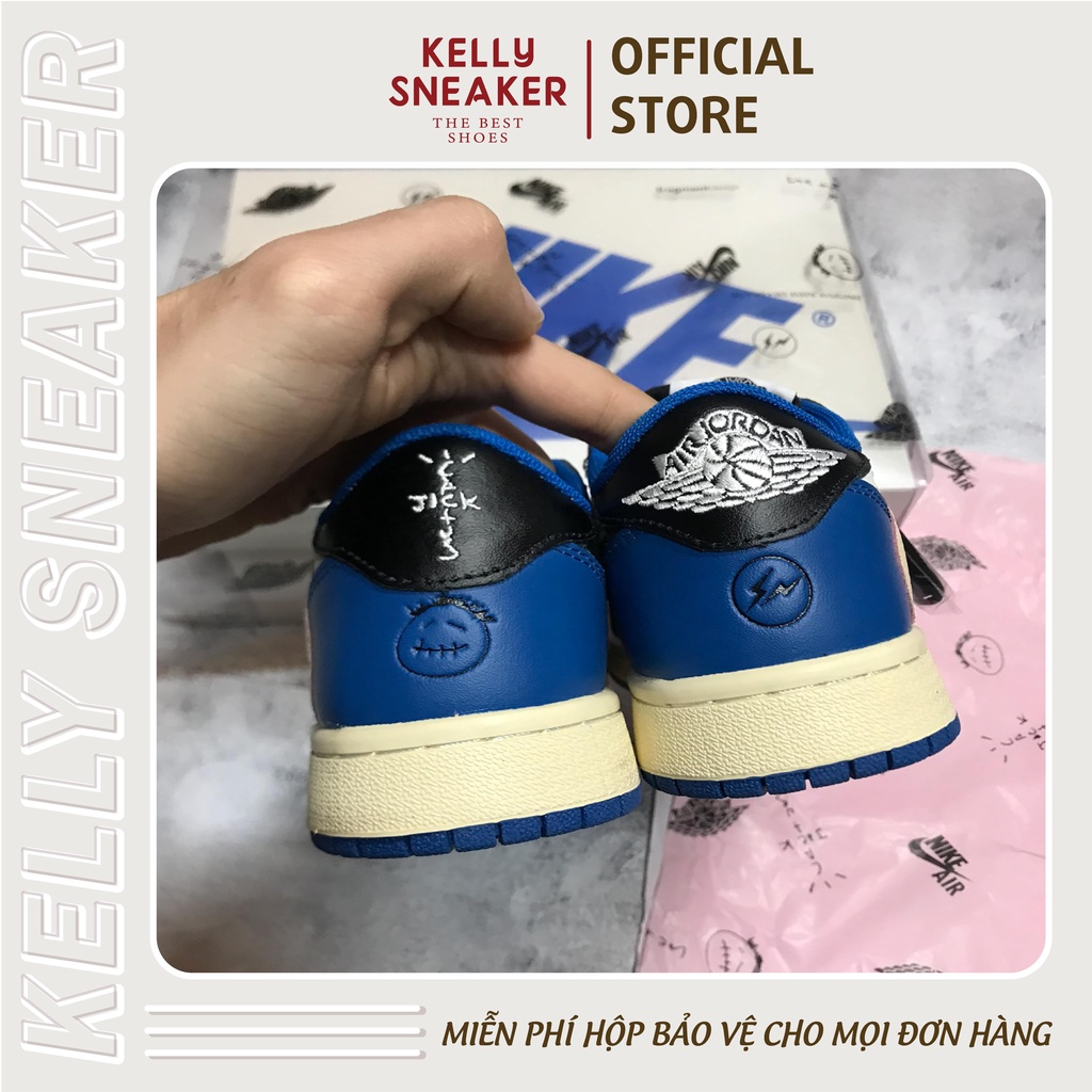 Giày Thể Thao Sneaker Jordan 1 Low TravisScott x Fragment- Bản Tiêu Chuẩn (Ảnh Thật + Hàng Sẵn