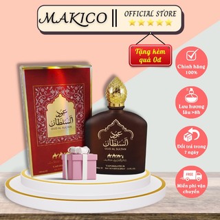 Nước hoa dubai nữ chính hãng giá rẻ thơm, nước hoa dubai oud sultan cao cấp - 100ml, dạng xịt