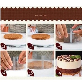 Cuộn mica lót thành bánh mousse( mica cứng)