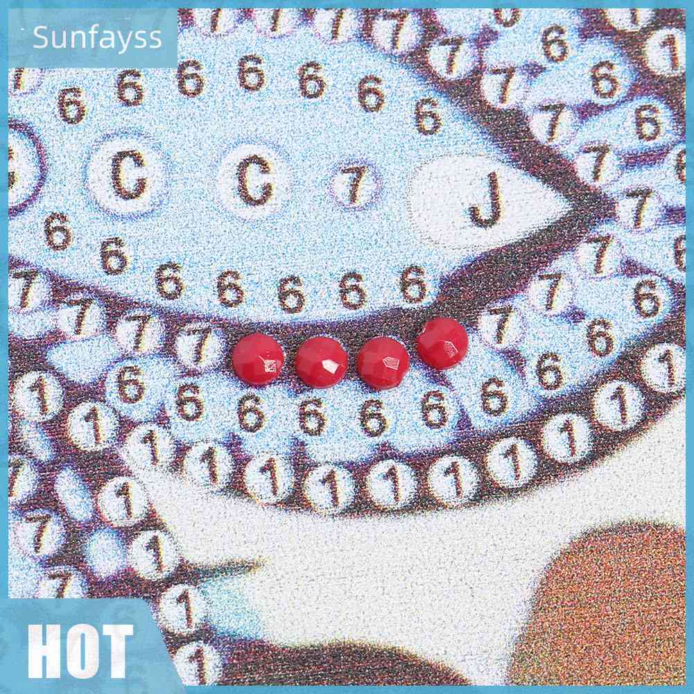 Túi 10g Hạt Kim Cương Tròn Tự Làm Tranh Đính Đá DIY