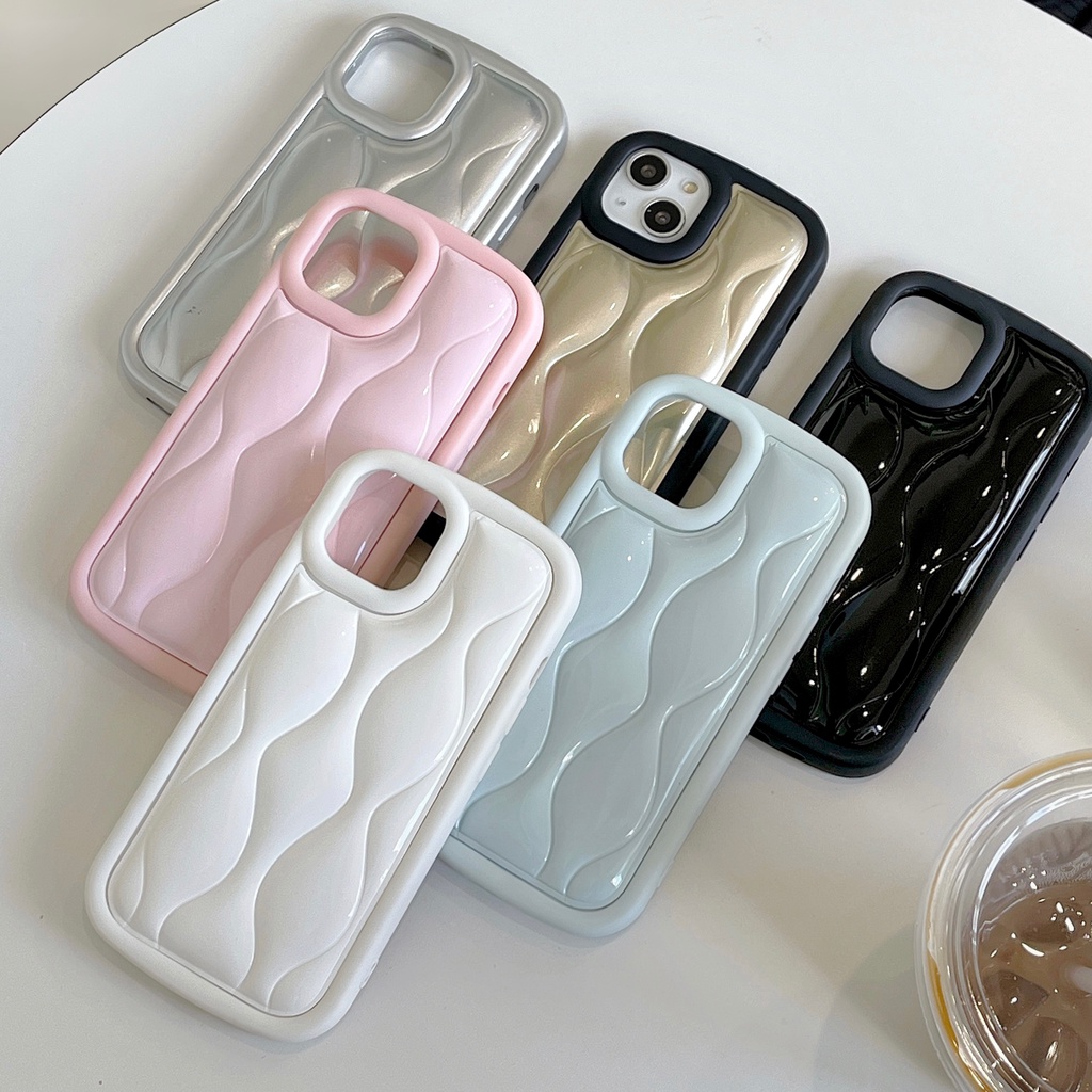 Ốp Điện Thoại Tpu Mềm Màu Trơn Chống Sốc Chất Lượng Cao Cho iPhone 14 13 12 11 Pro Max Plus