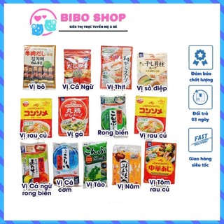 Hạt nêm ăn dặm cho bé Nội Địa Nhật Bản - cho bé từ 6 tháng tuổi