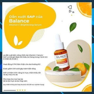 Serum Balance Vitamin C trắng da mờ thâm mụn 30ml