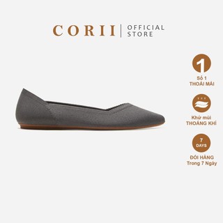 CORII - Giày Búp Bê Mũi Nhọn Happyride 2.0 Thời Trang và Thoải Mái Nhất - CR0121 Xám