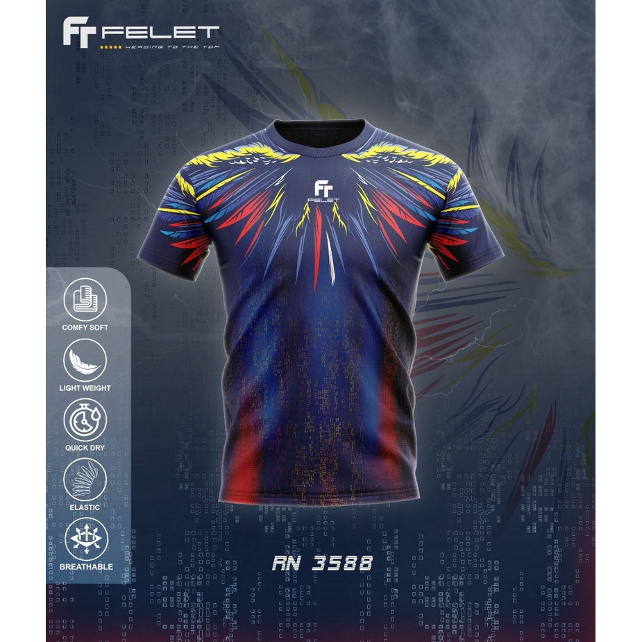 Felet Jersey Cổ Tròn