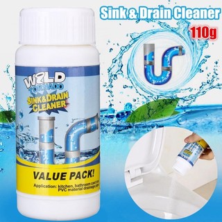 Chai bột thông ống cống WLLD TORNADO 110g