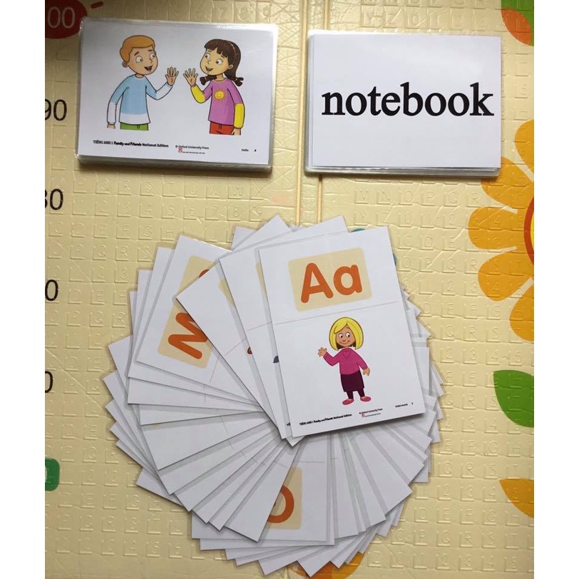 Tranh tiếng Anh Family and Friends National 1,2,3 (chọn 1 tùy ý level 1-3)