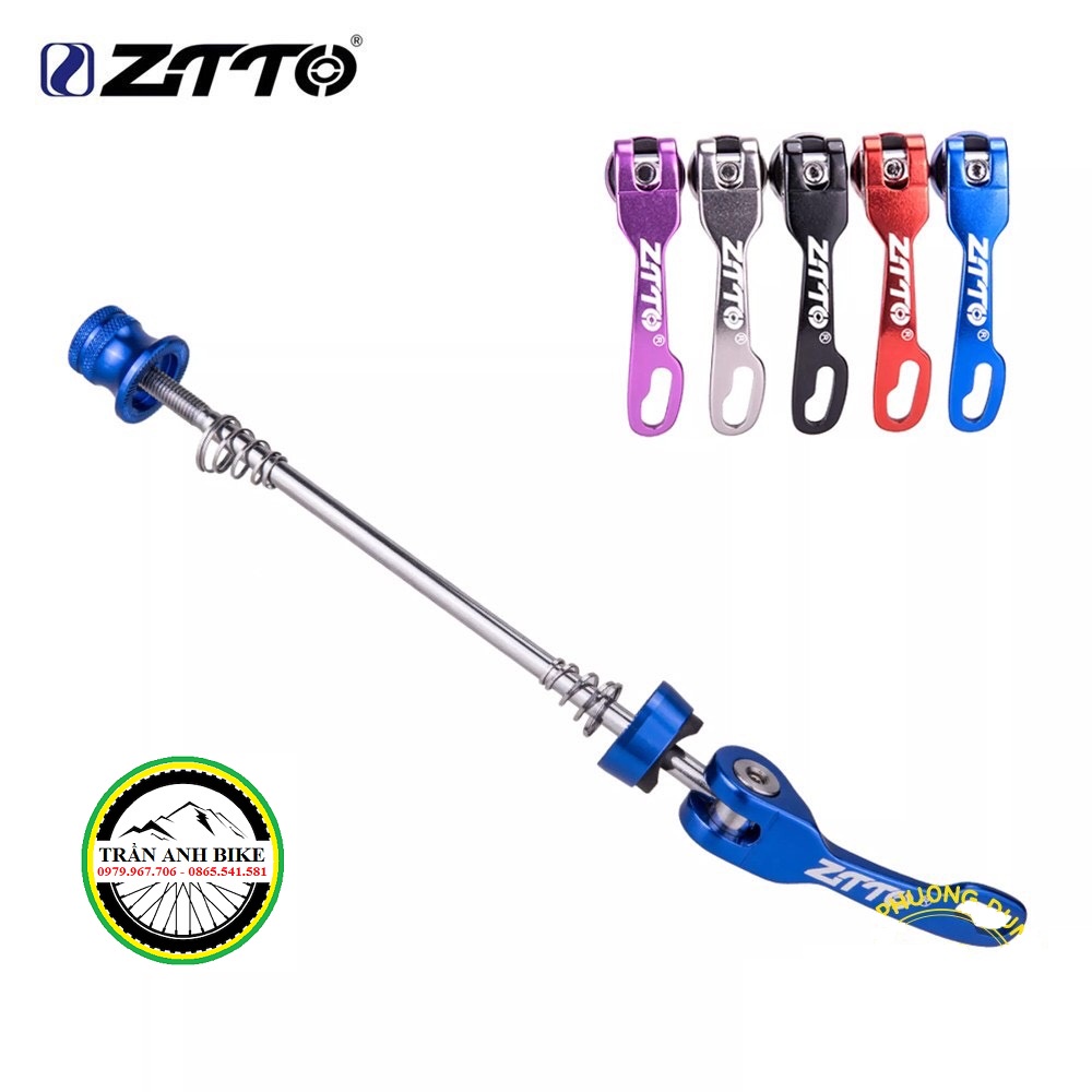 Cặp ti kẹp moay ơ Hub xe đạp ZiTTO - Z02