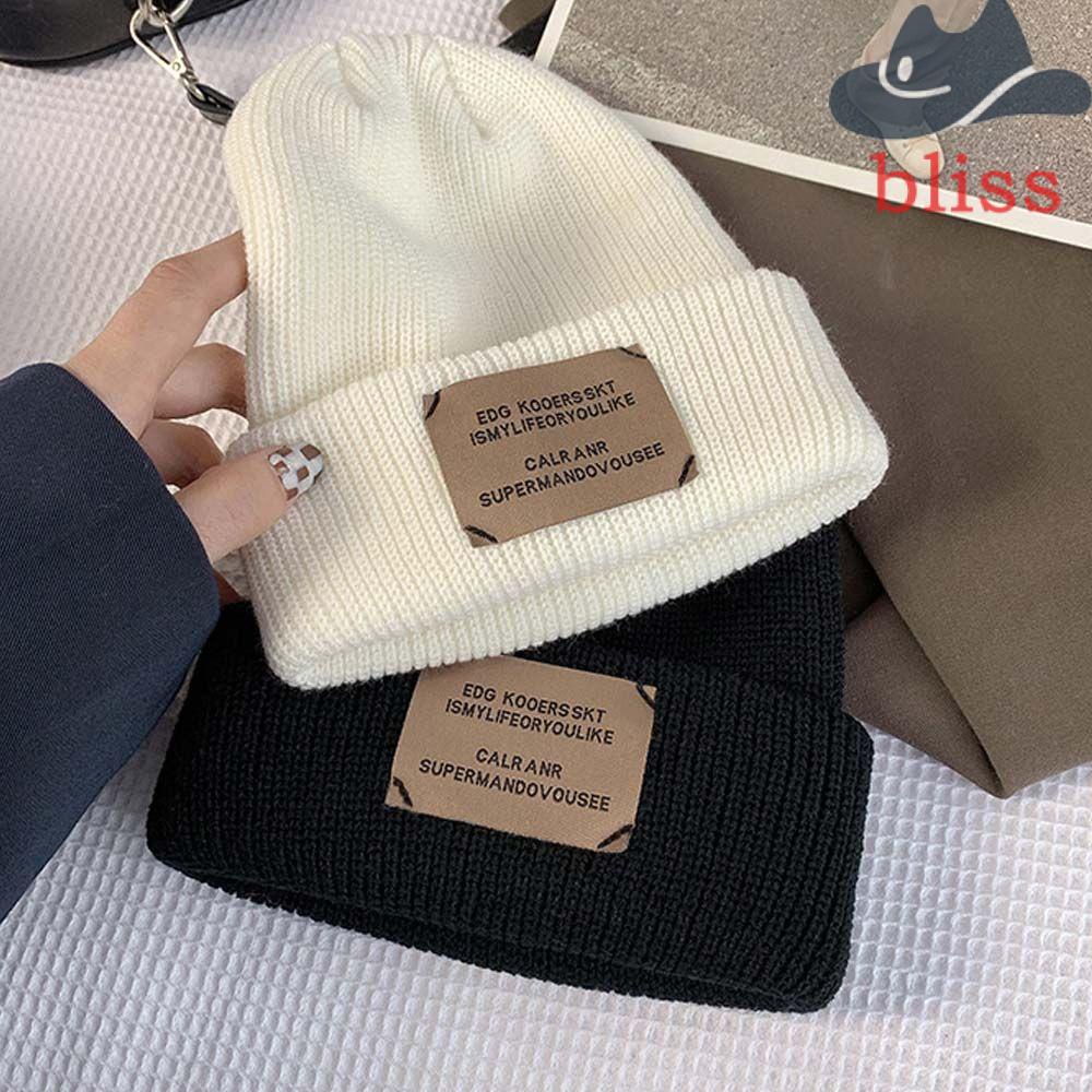 Mũ Len Kẻ Sọc Màu Sắc Đơn Giản Phong Cách Retro Cho Nam