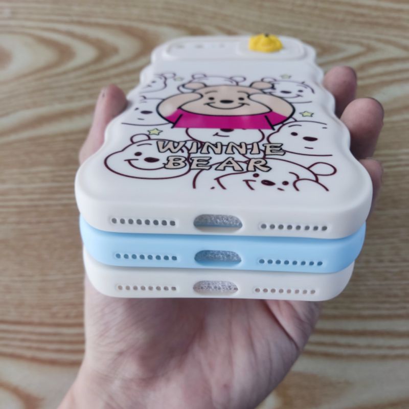 Ốp lưng iPhone 7 plus/8 plus dẻo in hình thú dễ thương có bảo vệ camera