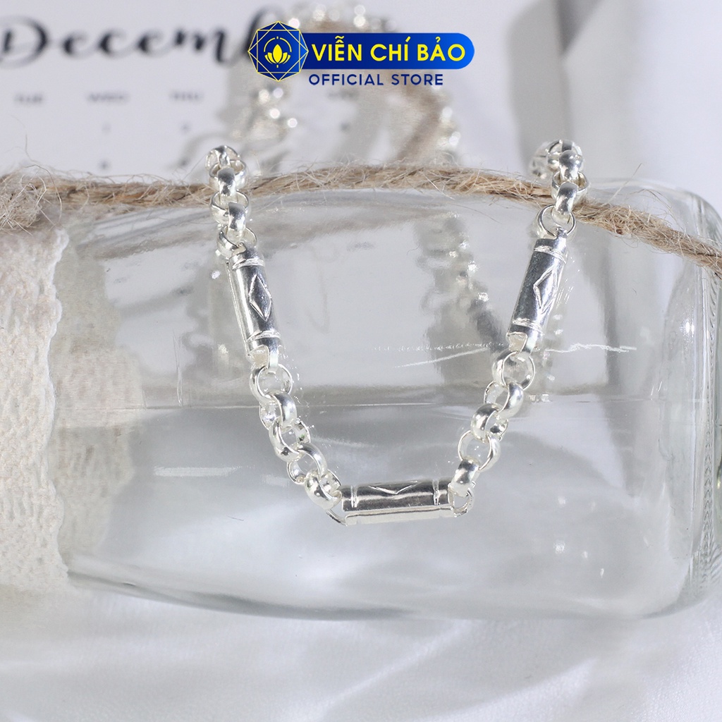 Dây chuyền bạc trẻ em Luis chất liệu bạc 925 thời trang phụ kiện trang sức Viễn Chí Bảo D300041
