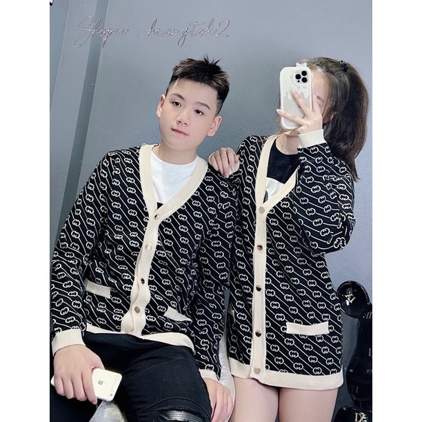 Áo Khoác Cardigan GUCCI Form Unisex Phong Cách Hàn Quốc | BigBuy360 - bigbuy360.vn