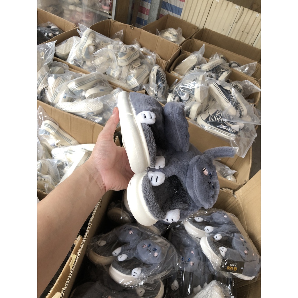 Dép bông đi trong nhà mèo con