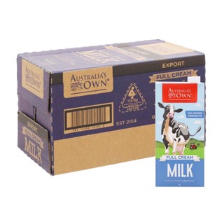 [Thùng 12 Hộp] Sữa AUTRALIA'S OWN Tươi Nguyên Kem 1L - Sữa OWN - Nhập khẩu Úc
