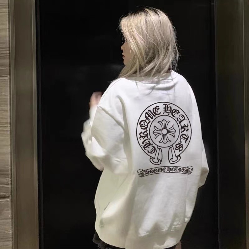Áo Nỉ bông Sweater Chrome , áo nỉ bông sweater unisex nam nữ