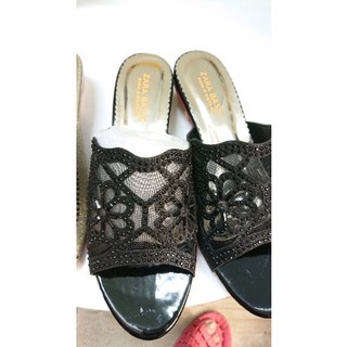 [Bigsize] [SALE] [SIÊU RẺ] Dép guốc số lớn big size 36-43, gót 3p