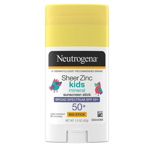 Neutrogena - Thanh chống nắng cho bé - Sheer Zinc Kids Mineral Sunscreen Stick