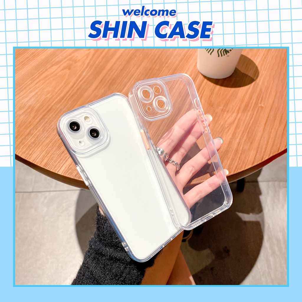 Ốp lưng iphone trong suốt chống sốc chống bụi 6/6plus/6s/6splus/7/7plus/8/8plus/x/xr/xs/11/12/13/pro/max/plus/promax