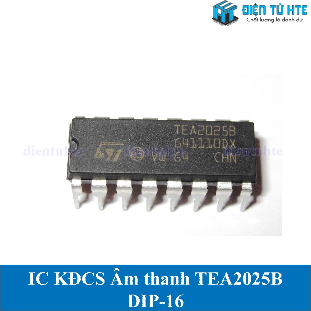 IC khuếch đại công suất âm thanh Stereo TEA2025 TEA2025B DIP-16 chính hãng