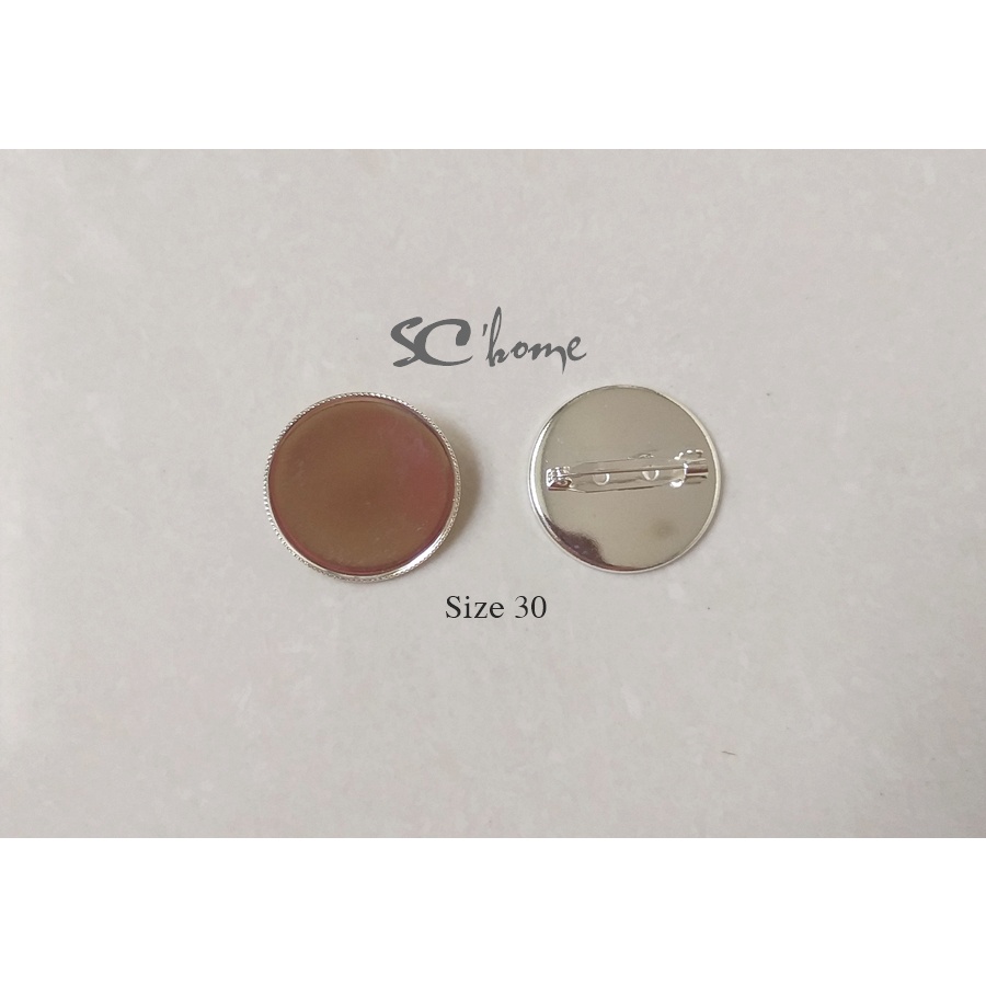 SC-Phôi cài áo size lớn